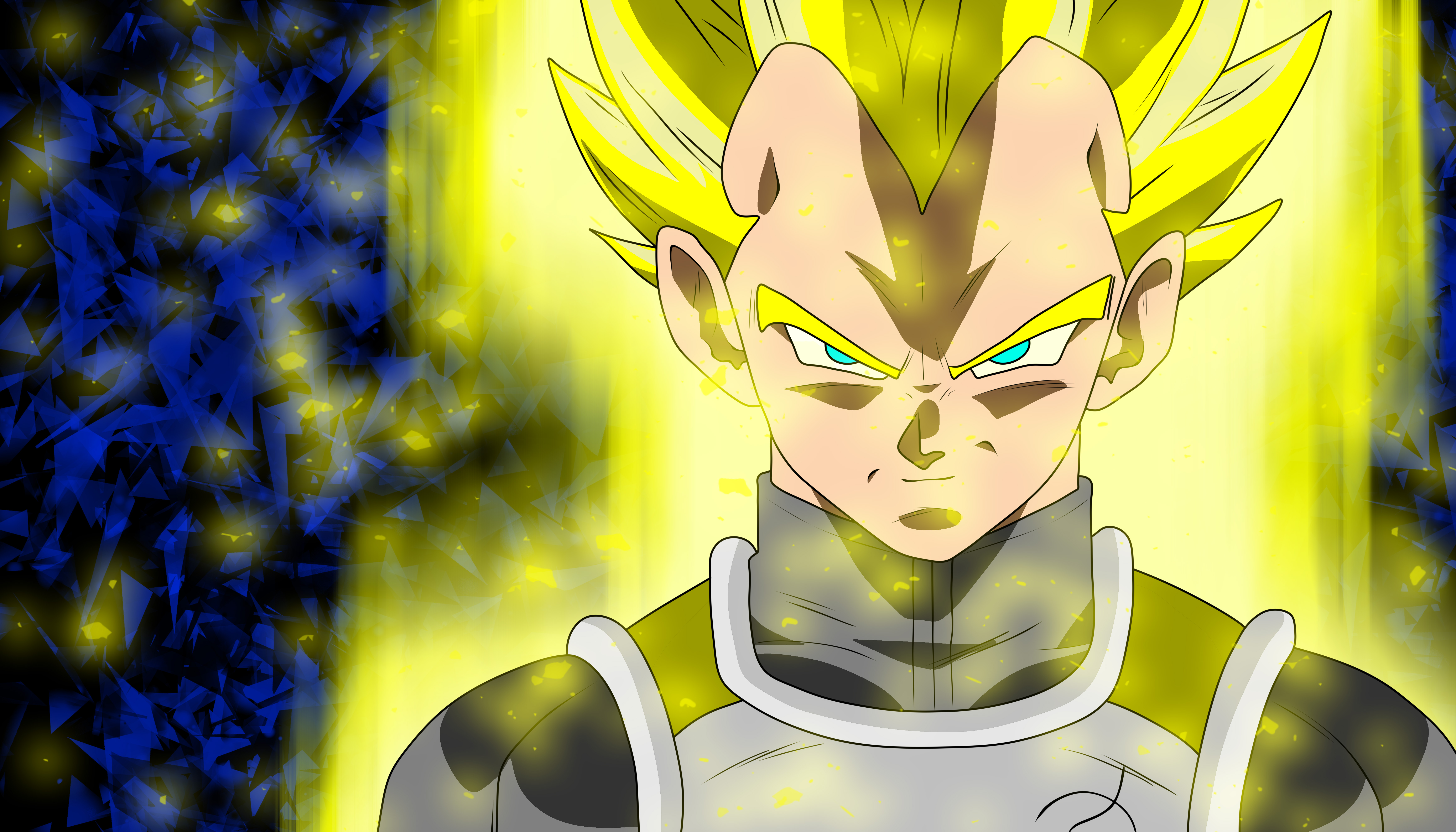 Vegeta Super Saiyan - HD Wallpaper 