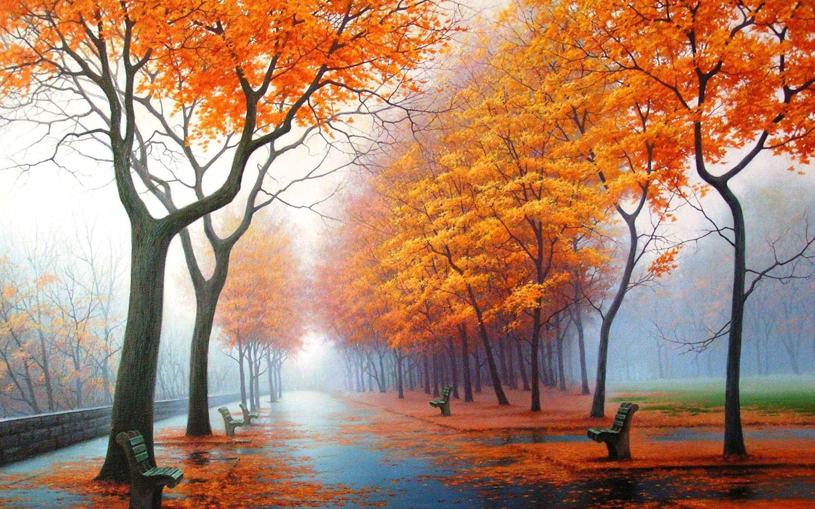 Awesome Beautiful Wallpaper - Nature Rainy Season - HD Wallpaper 
