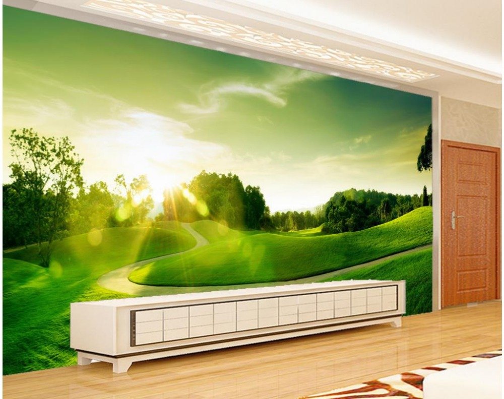 Nevso 3d Wallpaper Mural Sticker Home Decoration 3d - Golf Wallpaper For Walls - HD Wallpaper 