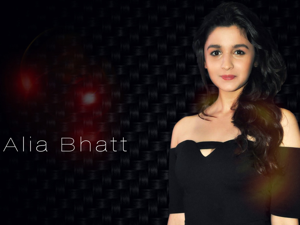 All Black Dresses Of Alia Bhatt - HD Wallpaper 