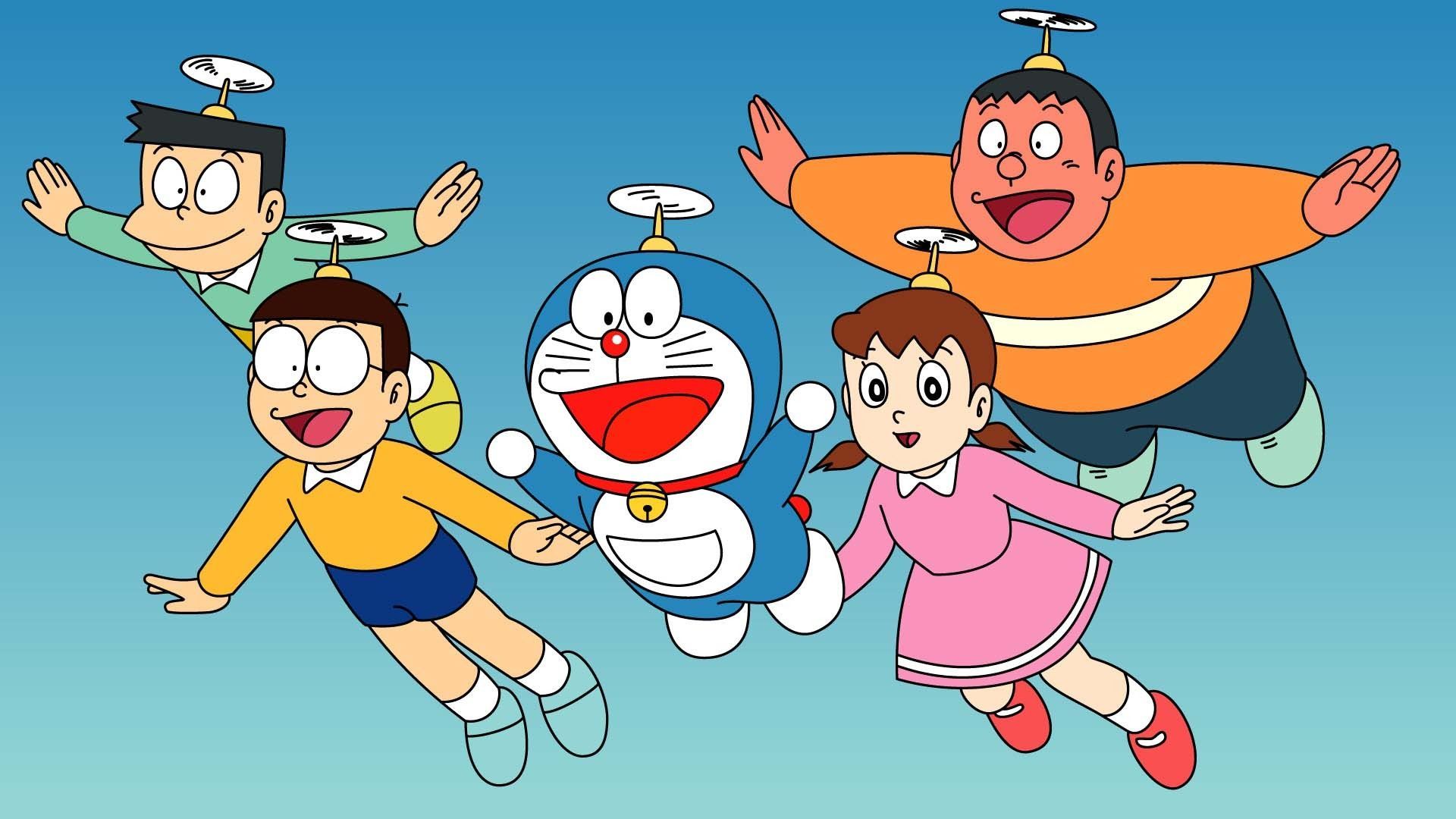 Nobita Doraemon - 1920x1080 Wallpaper 