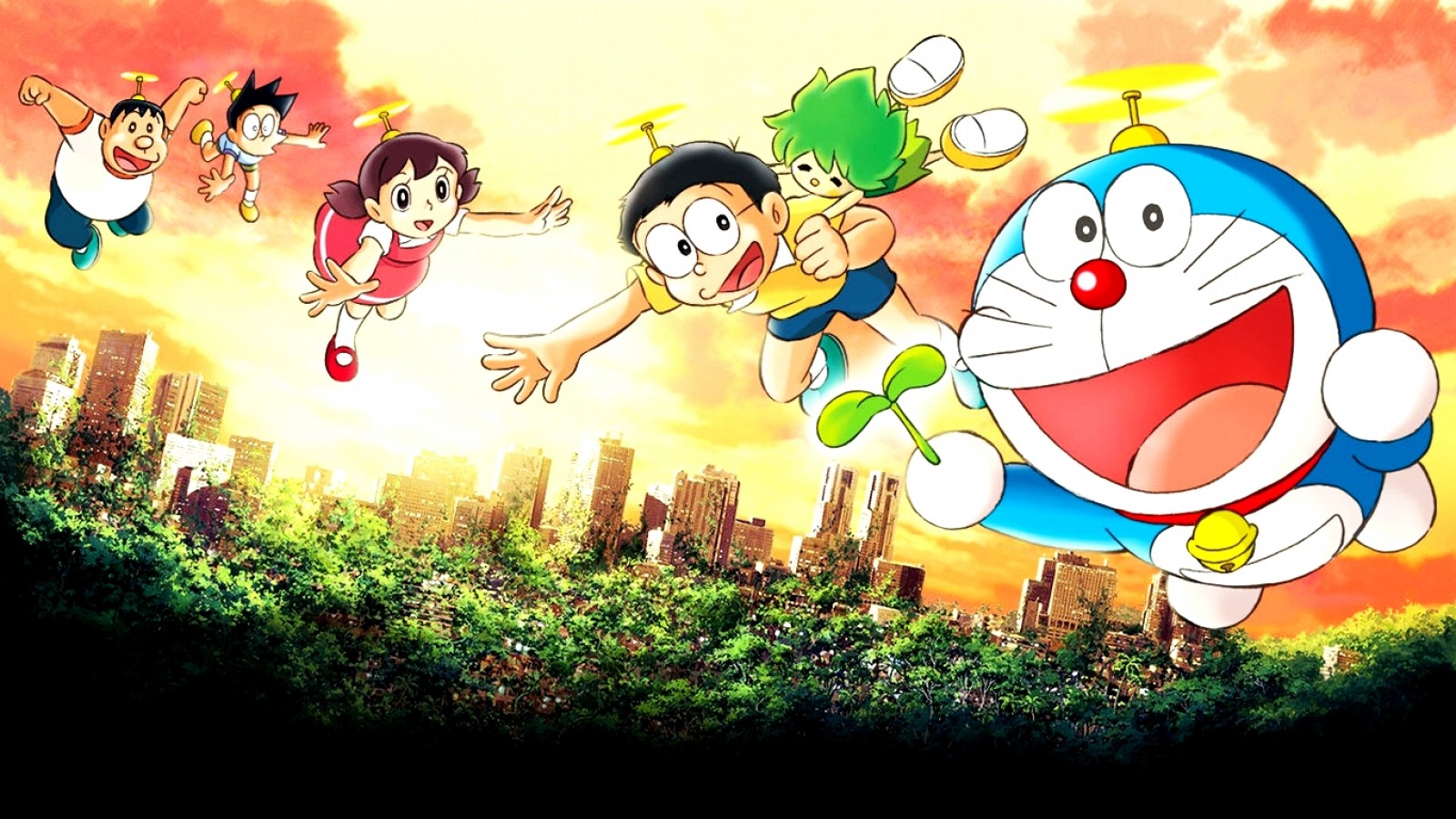 Free Download Doraemon And Friend Hd Pictures Doraemon - Desktop Doraemon  Wallpaper Hd - 1520x855 Wallpaper 
