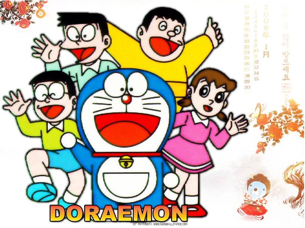 Doraemon Wallpapers Cartoon Download - Doraemon All Cartoon - 1024x768  Wallpaper 