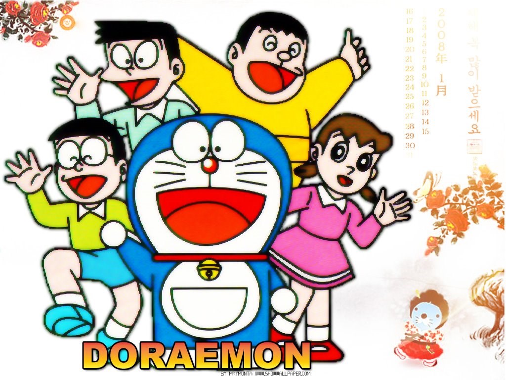 Doraemon Wallpapers Cartoon Download - Doraemon All Cartoon - HD Wallpaper 