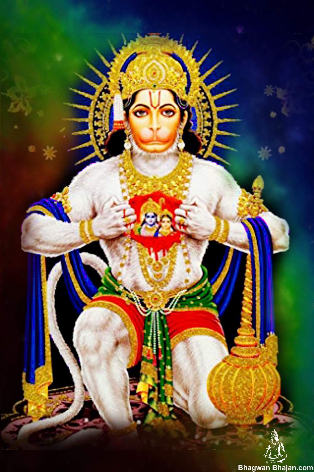 Bhagwan Shri Hanuman New Hd Wallpaper - Good Morning Images Bajrangbali - HD Wallpaper 