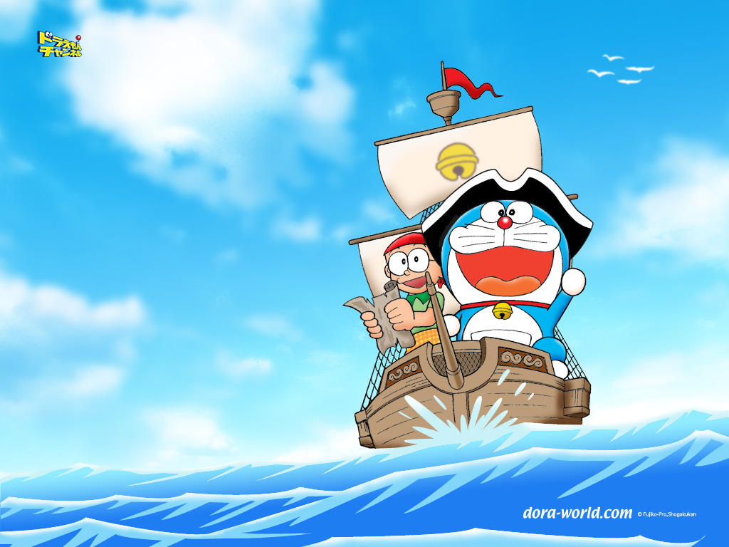 Doraemon Cartoon - 1024x768 Wallpaper 