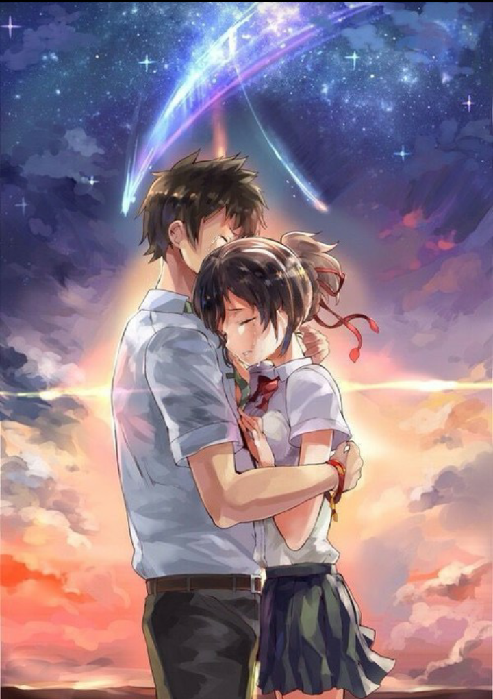 Anime, Couple, And Your Name Image - Anime Wallpaper Your Name - 720x1020  Wallpaper 