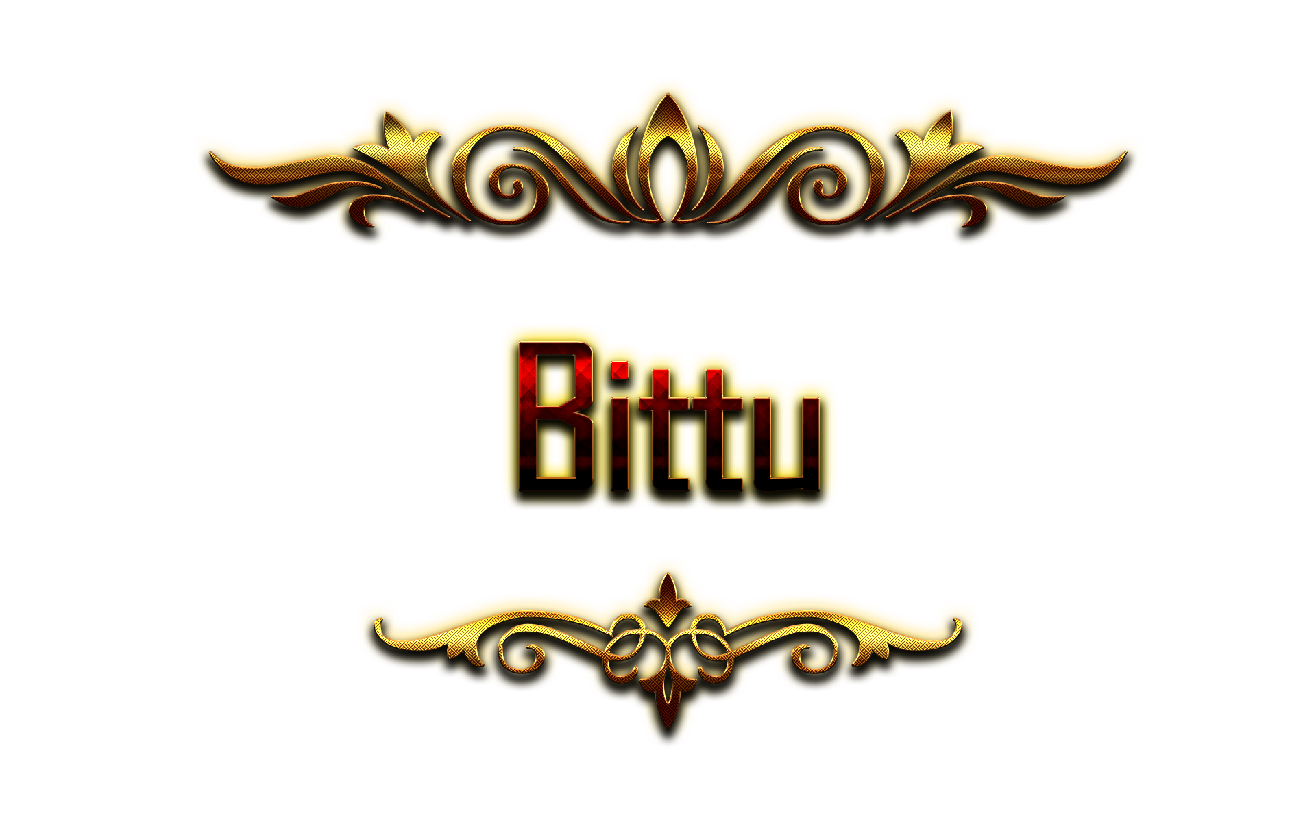Bittu Decorative Name Png - Amit Name - HD Wallpaper 