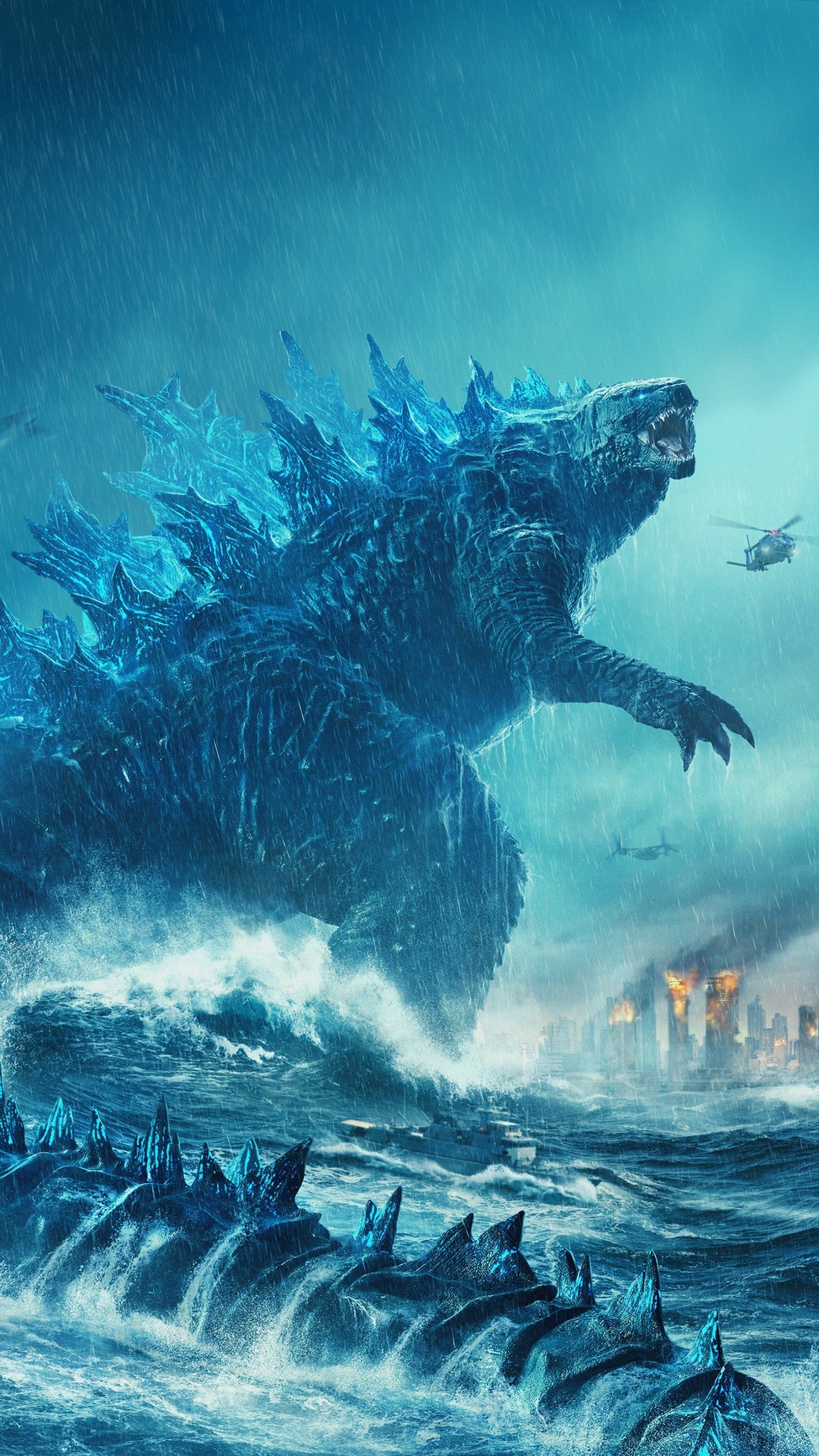 Godzilla King Of The Monsters Wallpaper For Iphone - Godzilla King Of The Monsters Iphone - HD Wallpaper 