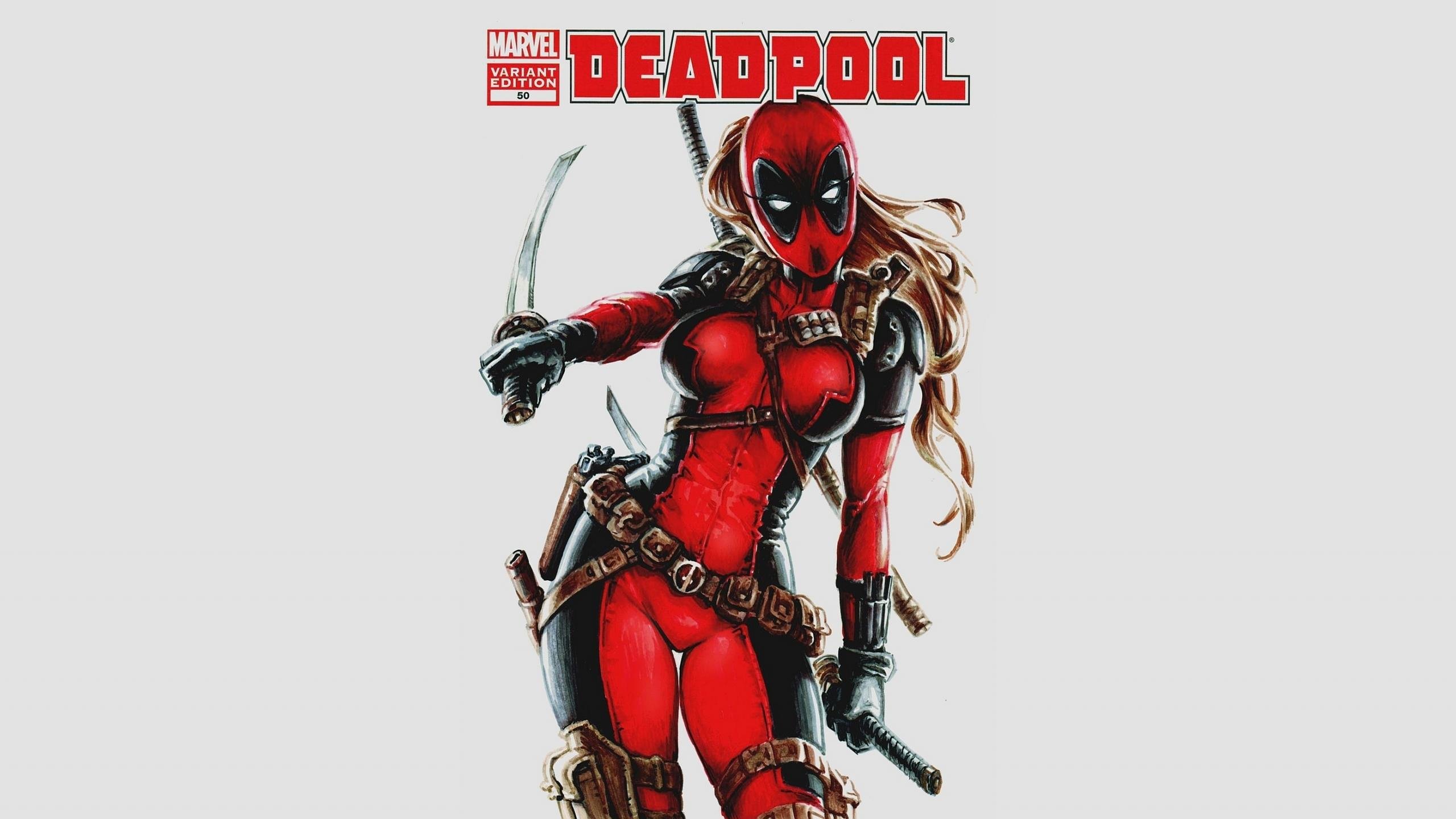 Free Download Deadpool Wallpaper Id - Girl Deadpool Wallpaper Hd -  2560x1440 Wallpaper 
