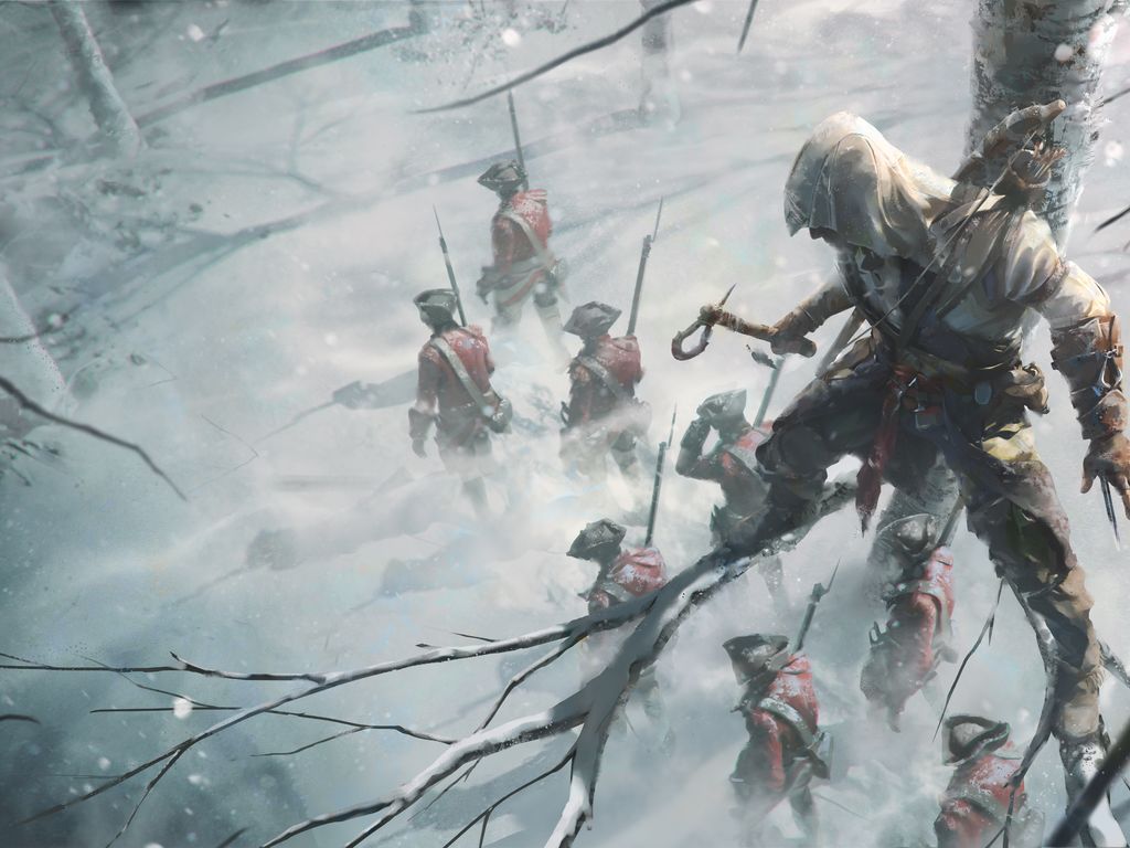 Assassins Creed 3 Key Art 8k Wallpaper - Assassin's Creed Wallpaper 4k - 1024x768 Wallpaper Assassins Creed 3 Key Art 8k Wallpaper - Assassin's Creed Wallpaper 4k - 1024x768 Wallpaper