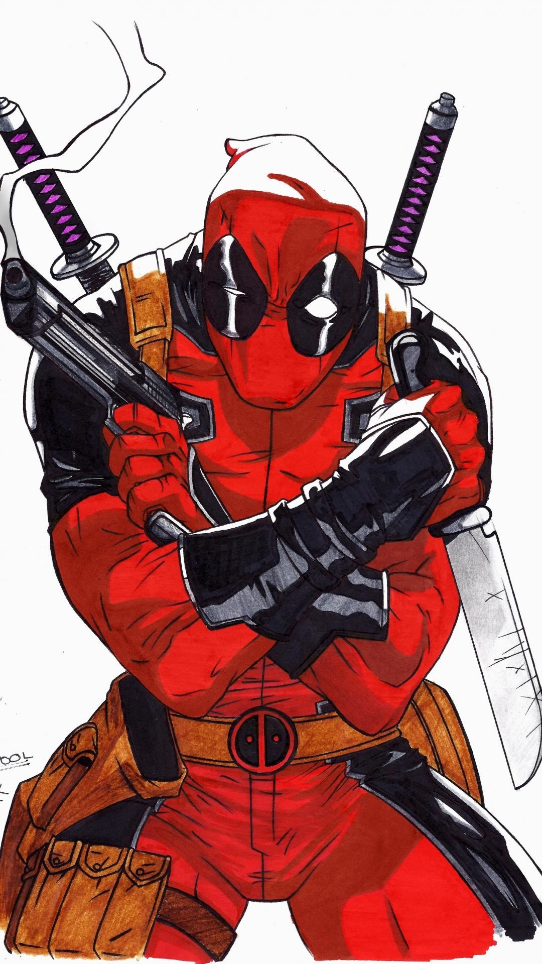 Wiki Hd Deadpool Iphone Background Pic Wpd003526 
 - Deadpool Iphone Wallpaper Comic - HD Wallpaper 