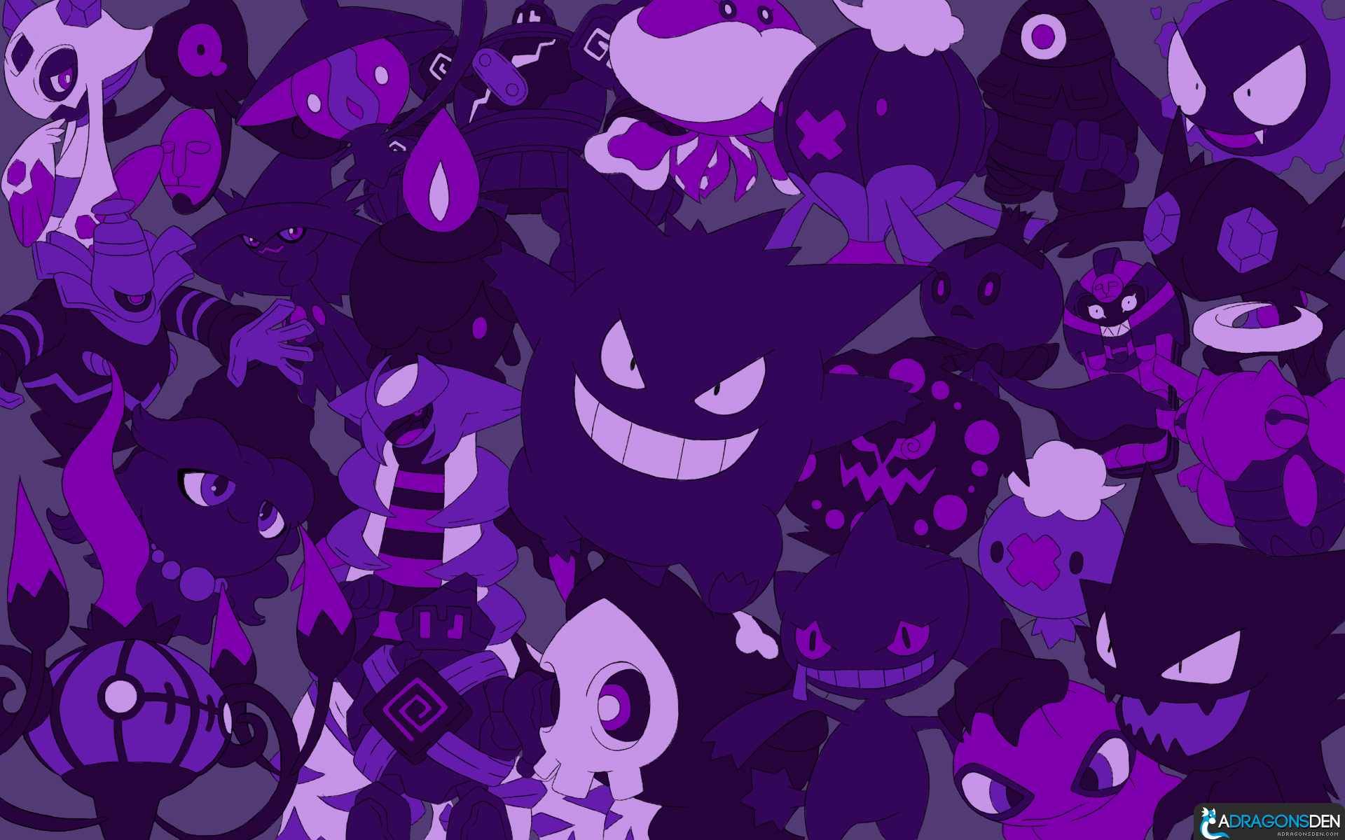 Ghost Pokemon - HD Wallpaper 