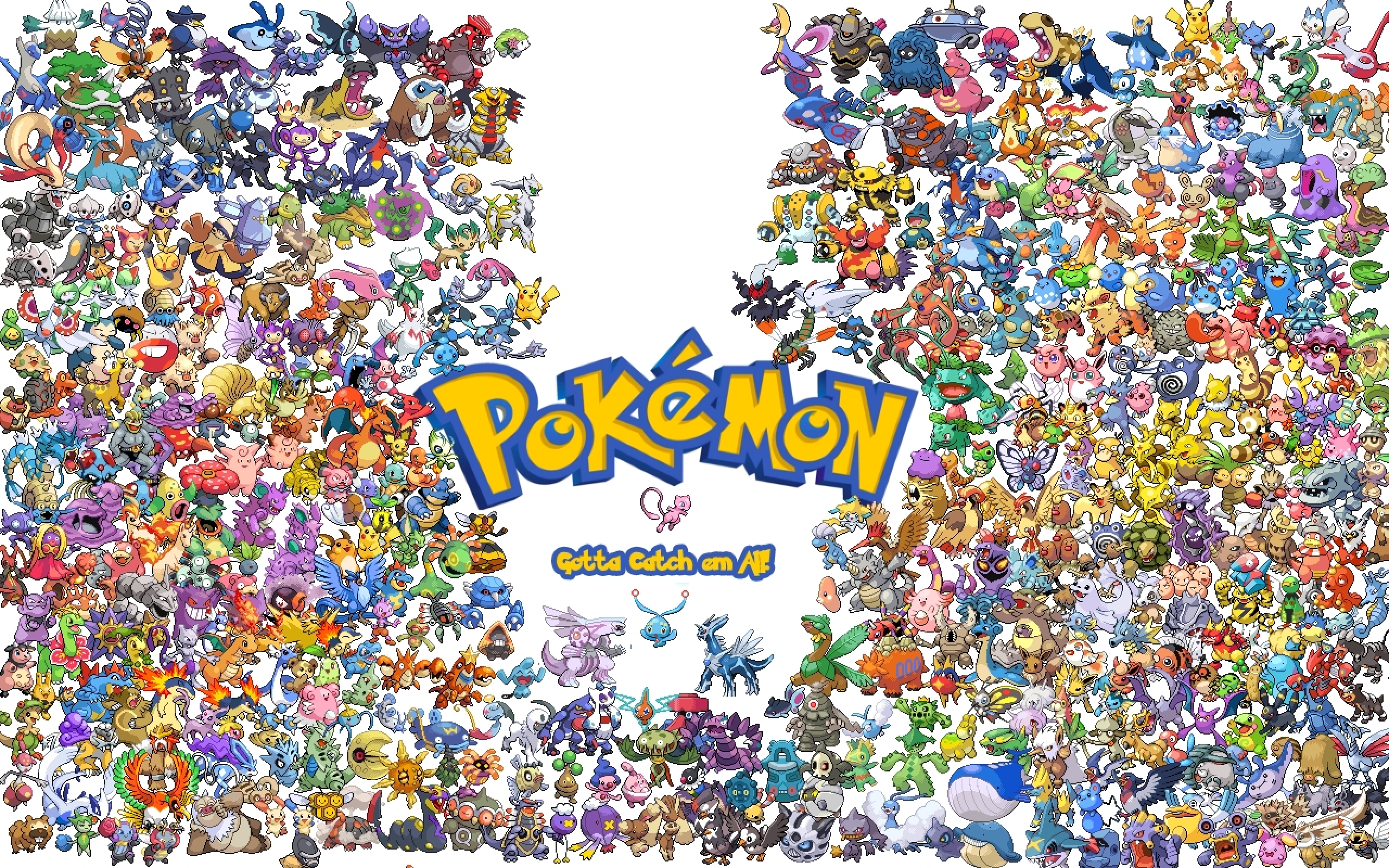 Pokemon Wallpaper All - HD Wallpaper 