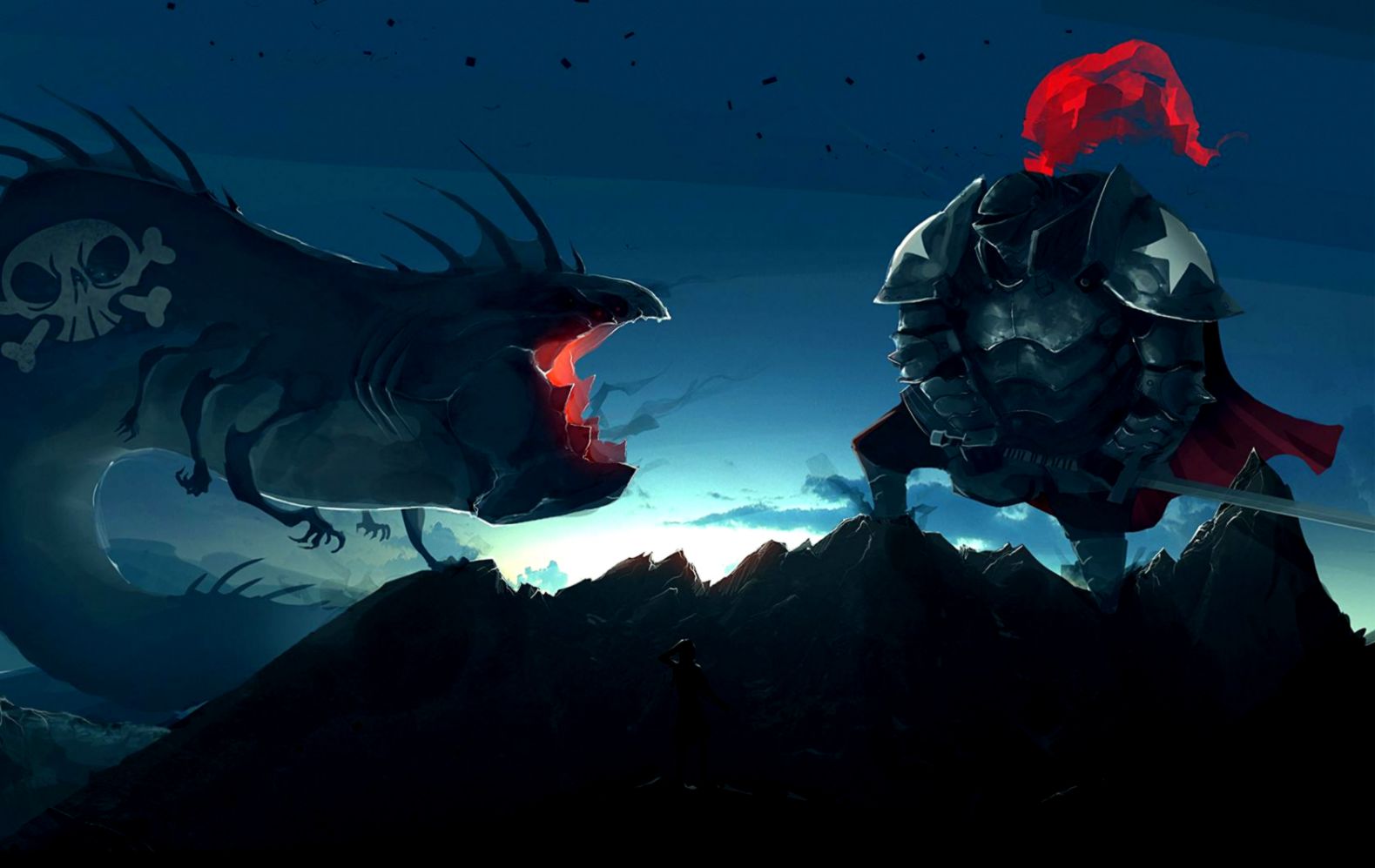 Battle Wallpaper And Background Image Id434497 - Tengen Toppa Gurren Lagann Images 4k - HD Wallpaper 