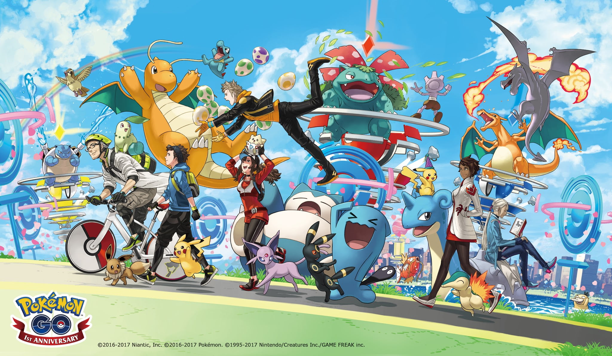 Pokemon Go Fest - HD Wallpaper 