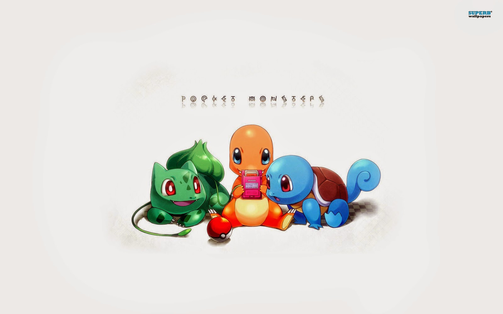 Pokemon Wallpaper Hd - Pokemon Bulbasaur Charmander Squirtle - HD Wallpaper 