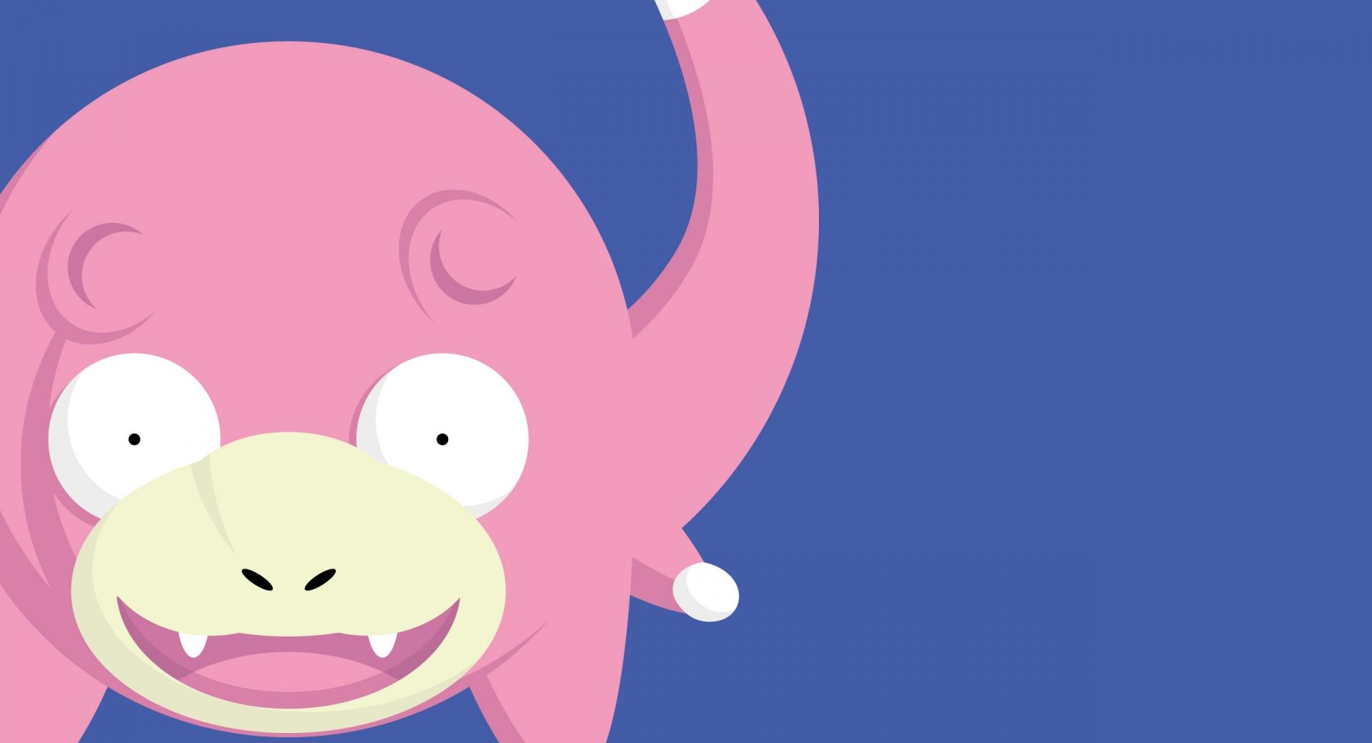 Slowpoke Wallpapers Hd Quality - Pokemones En Adobe Illustrator - HD Wallpaper 