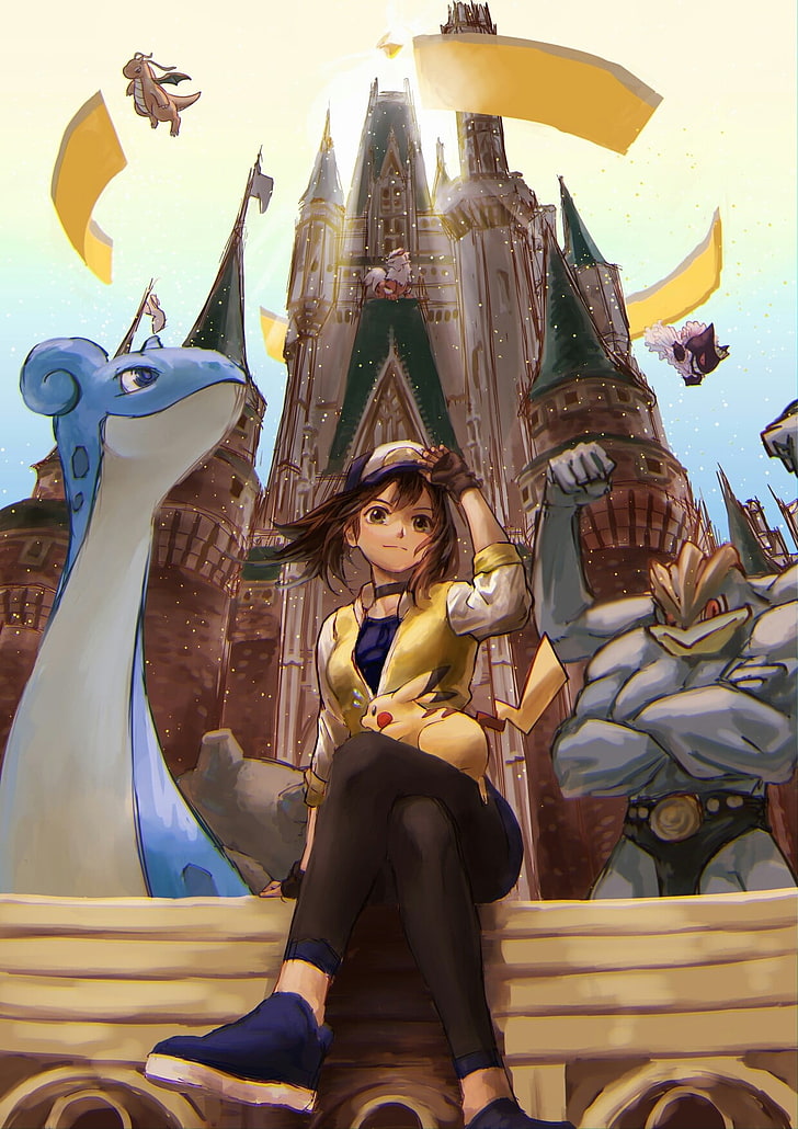 Pokemon Go Trainer Female Protagonist - HD Wallpaper 