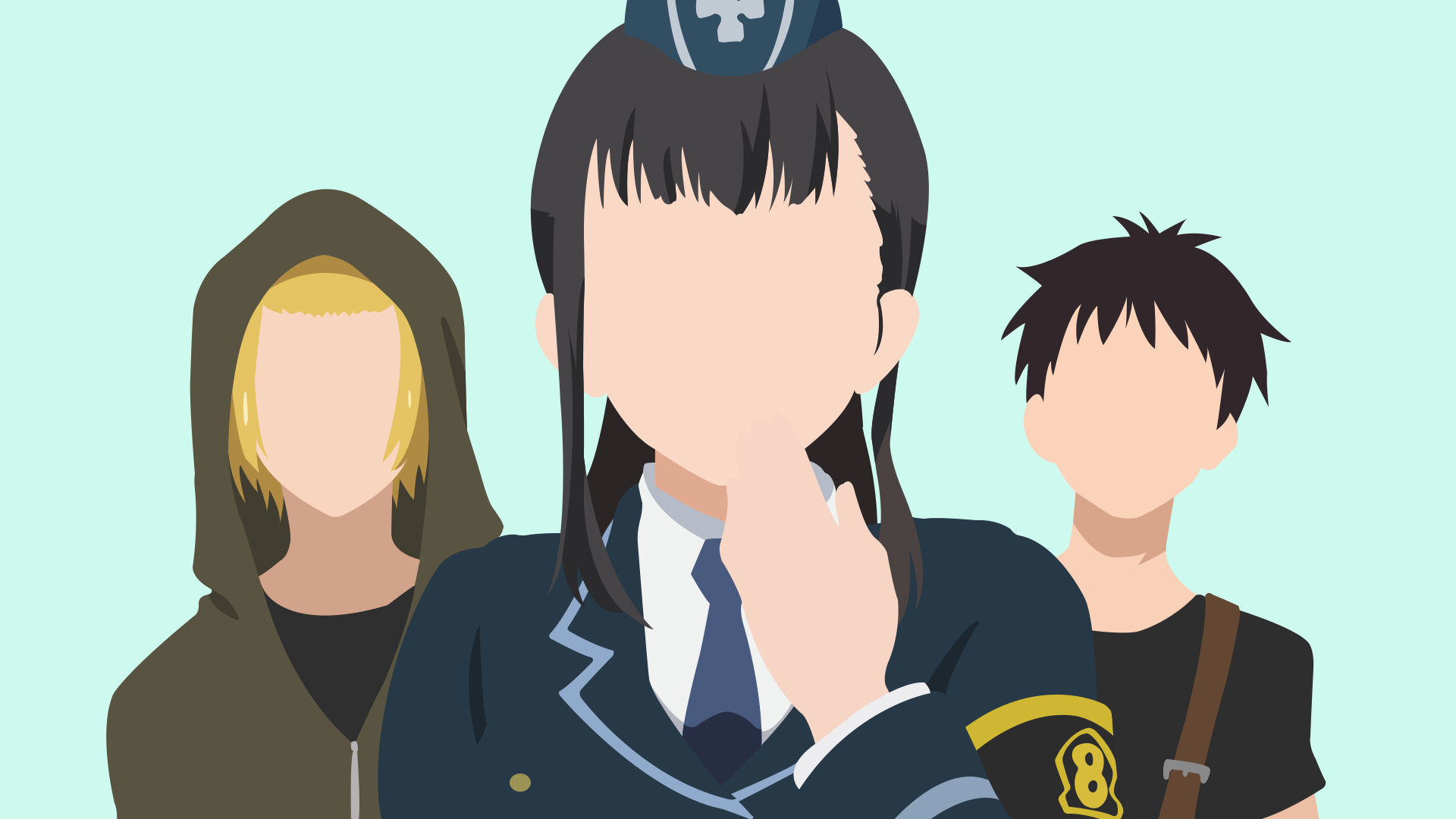 Enen Enen No Shouboutai Background - HD Wallpaper 