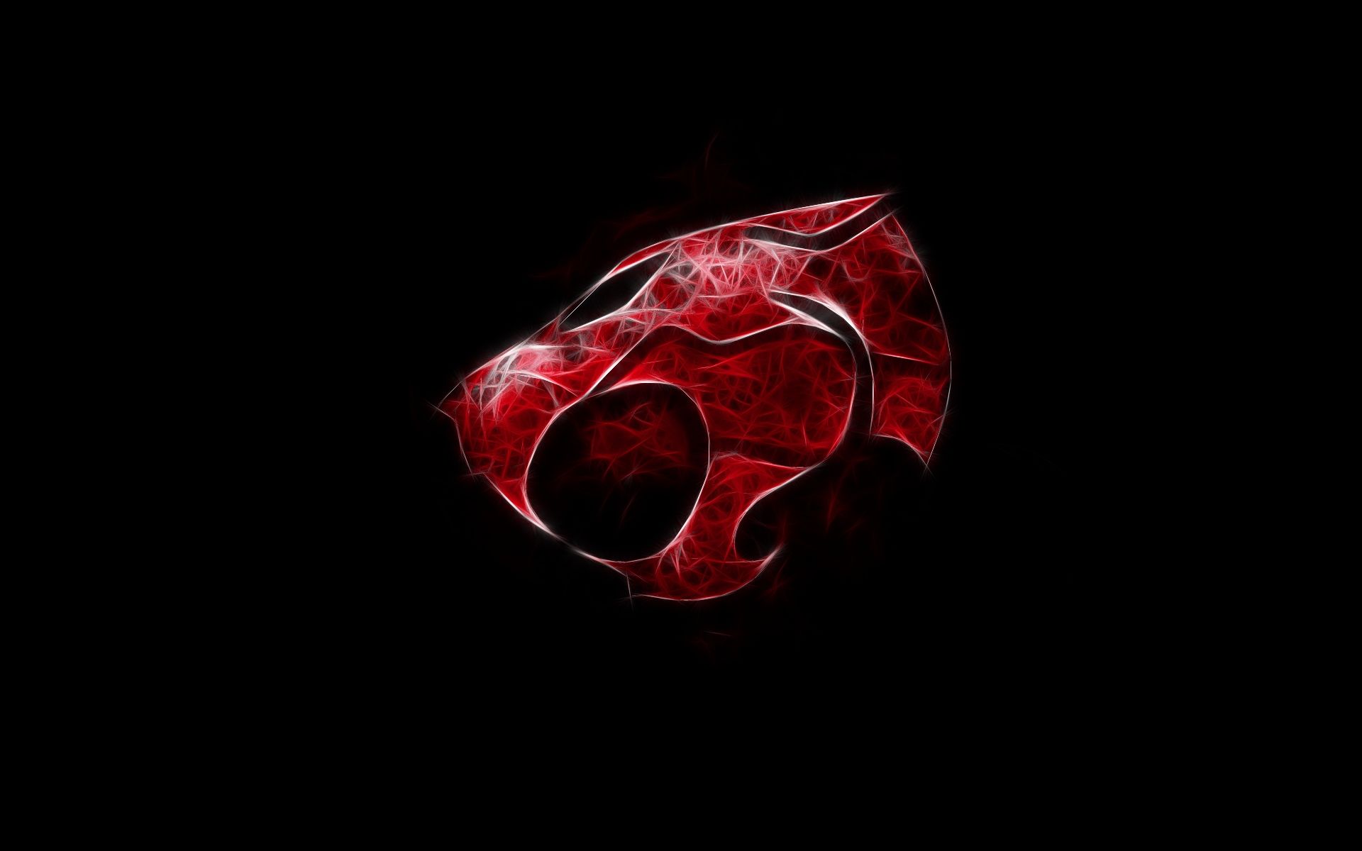 Tiger Red And Black - HD Wallpaper 