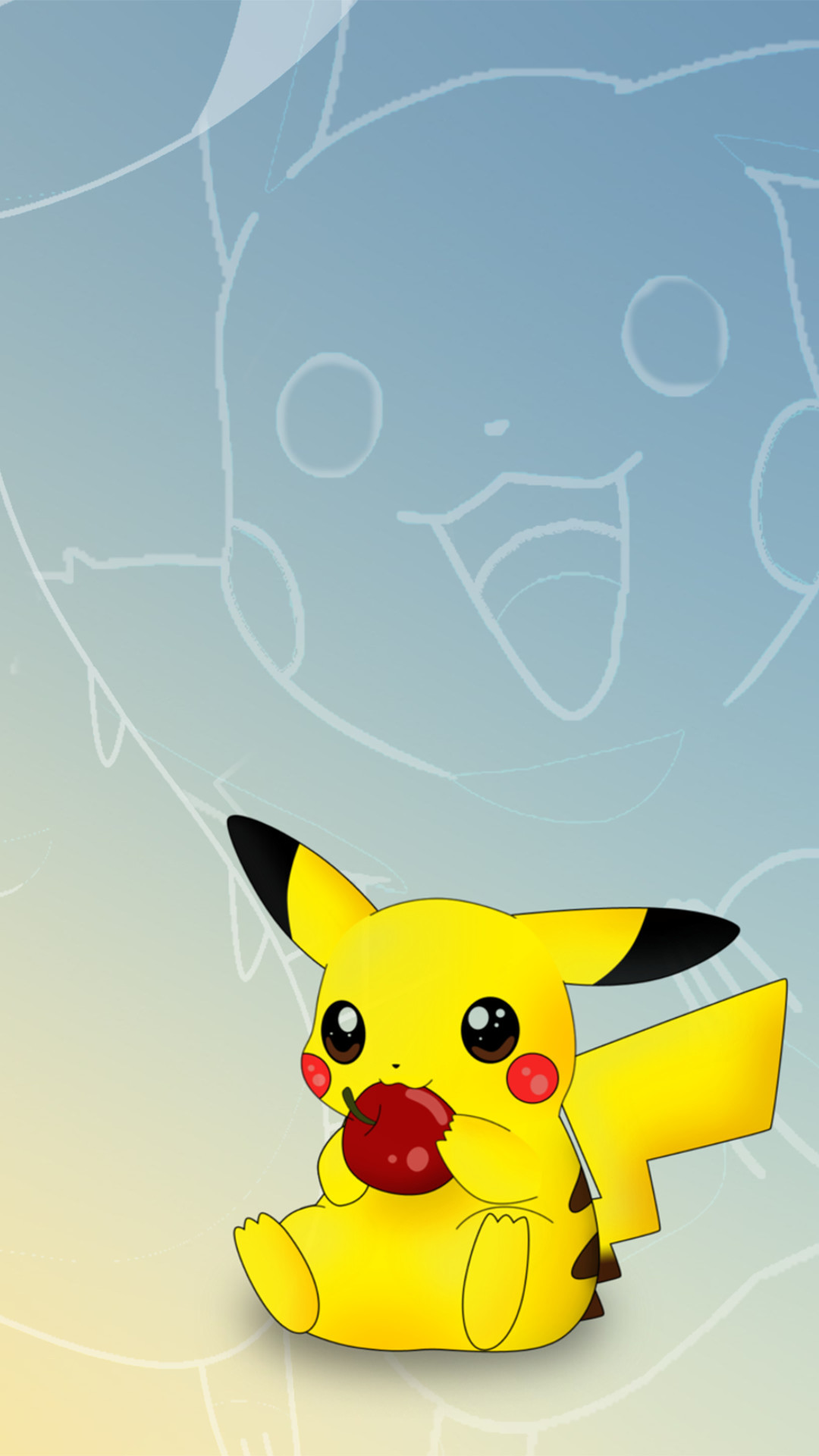 1080x1920, Wallpaper Iphone Pikachu - Pikachu Pokemon Wallpaper Iphone - HD Wallpaper 