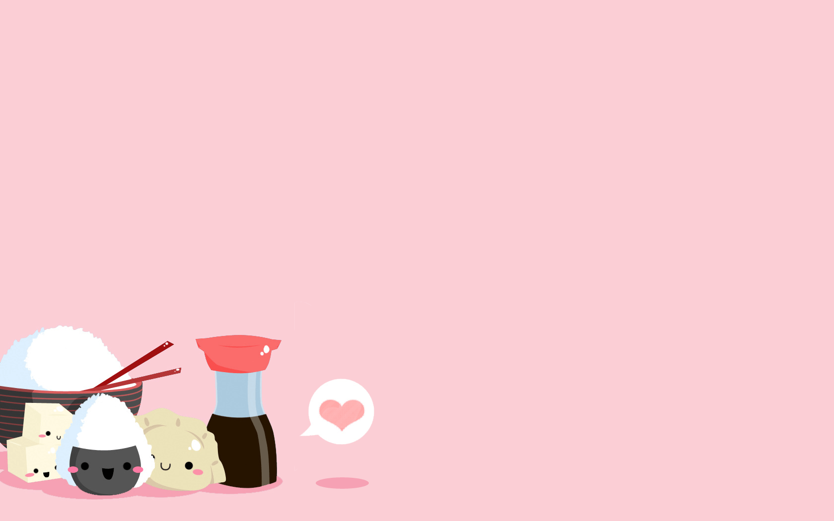 Kawaii Food Fresh New Hd Wallpaper - Cute Wallpaper For Laptop - HD Wallpaper 