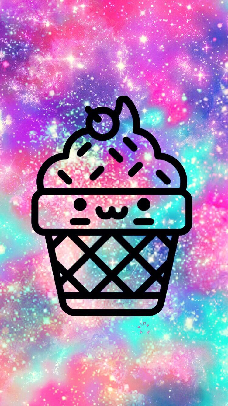 Cute Kawaii Icecream Wallpapers - Kawaii Wallpaper Cute - HD Wallpaper 