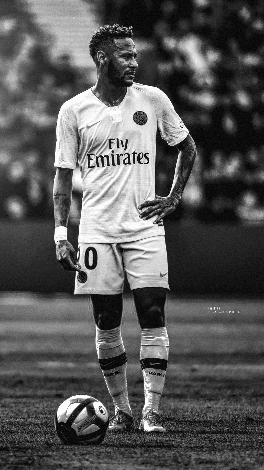 Neymar Psg White Jersey - HD Wallpaper 
