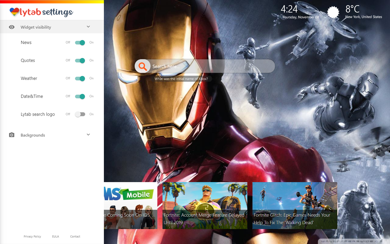 Iron Man Hd Wallpapers 1280x800 Wallpaper Teahub Io