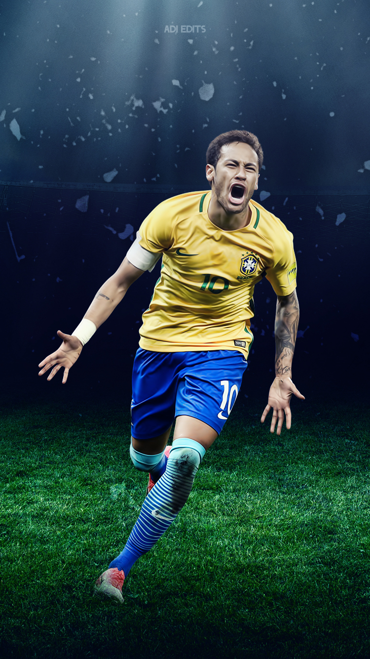 Neymar Wallpaper For Desktop Iphone - Full Hd Wallpaper Neymar - 750x1334  Wallpaper 