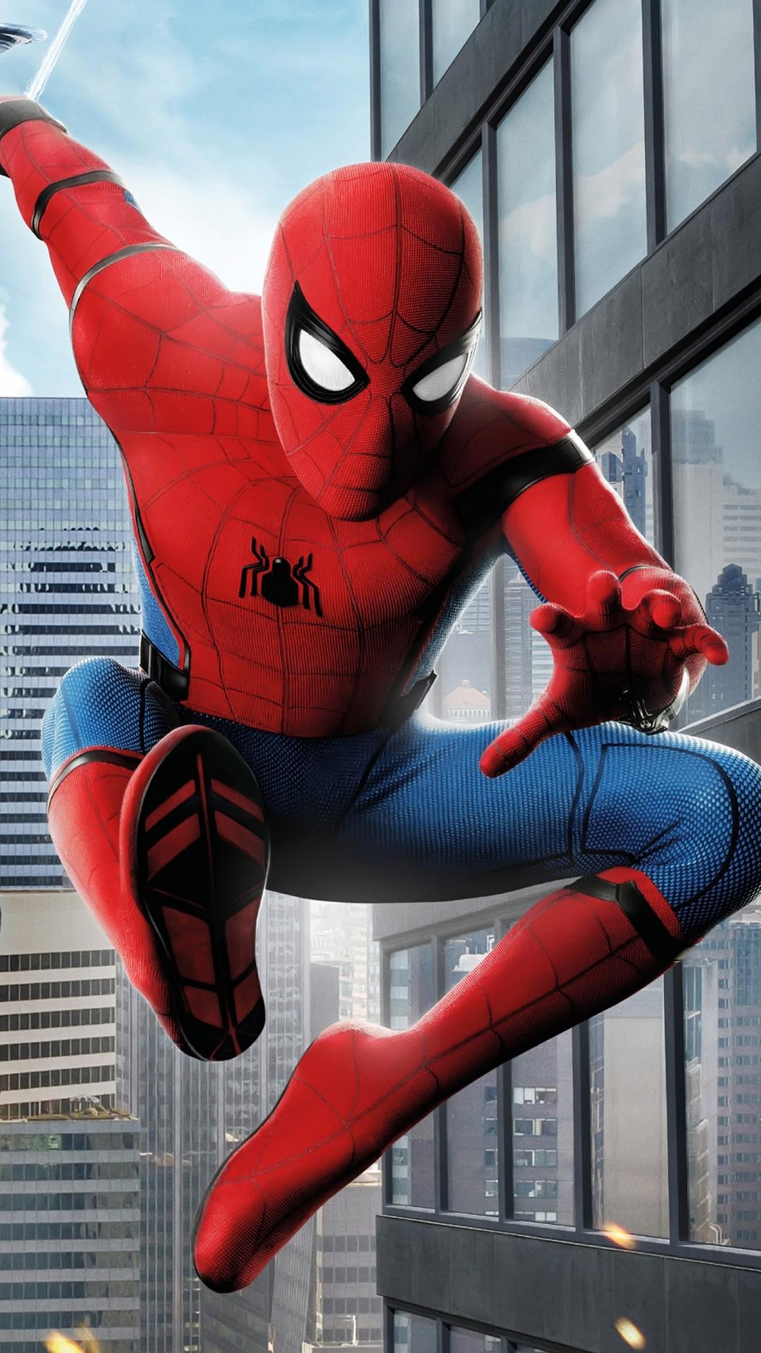 Spiderman Hd Wallpaper For Android - Spider Man Homecoming Hd - 1080x1920  Wallpaper 