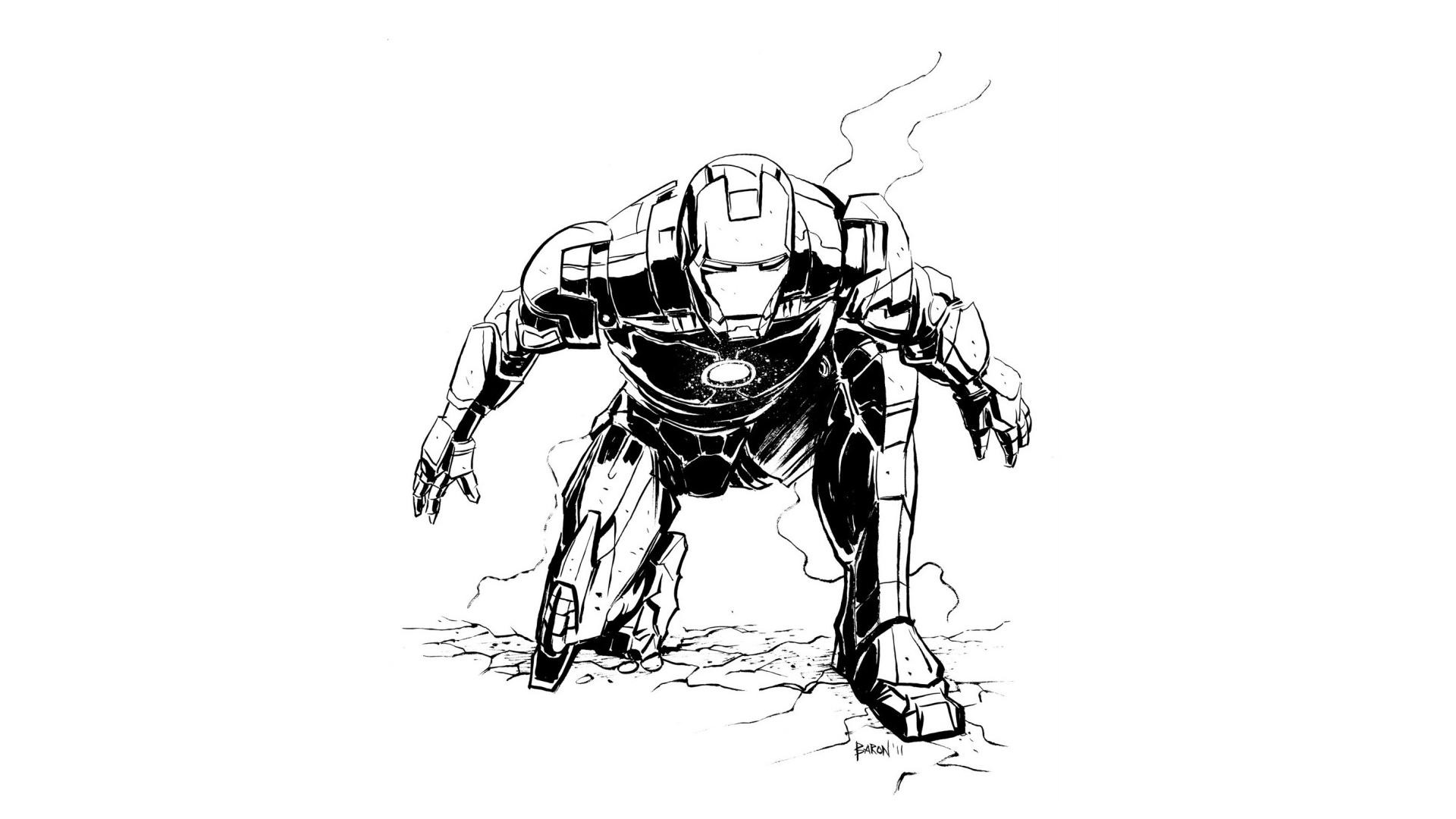 Comics Iron Man Wallpaper Hd - HD Wallpaper 