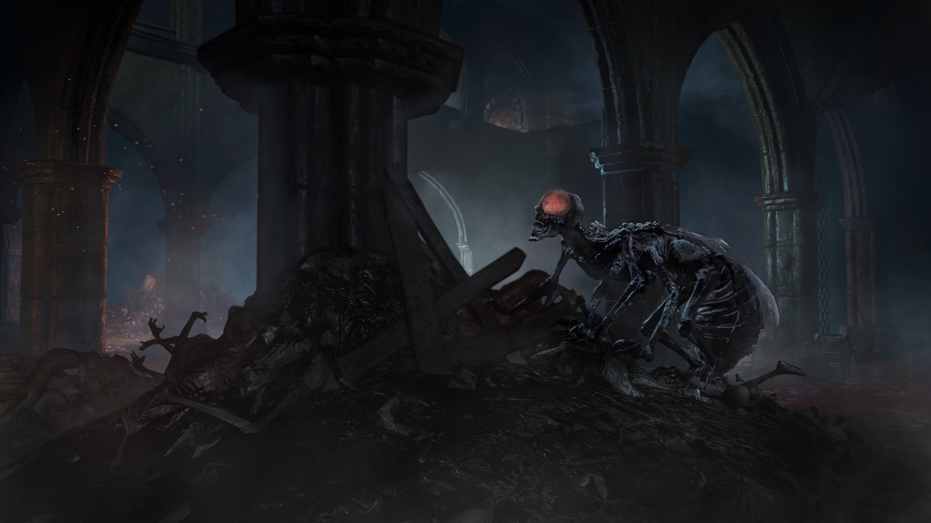 Dark Souls 3 Ashes Of Ariandel Flies - HD Wallpaper 