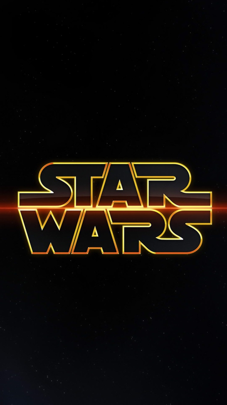 22 Wallpapers De Star Wars Pro Seu Celular - Star Wars Logo Wallpaper Iphone - HD Wallpaper 