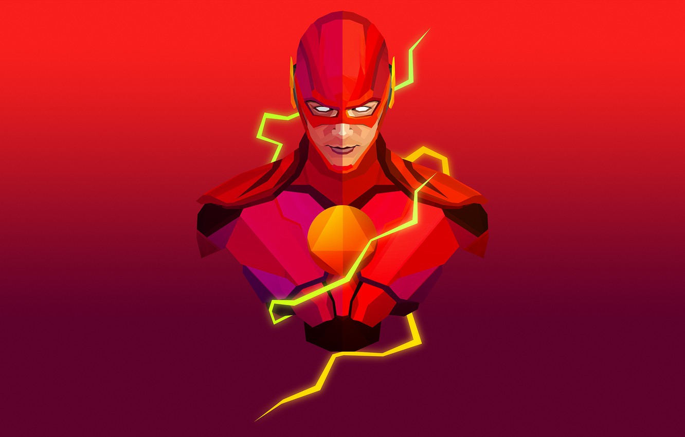 Photo Wallpaper Comics, Flash, Serial, The Flash, Super - Flash Backgrounds - HD Wallpaper 