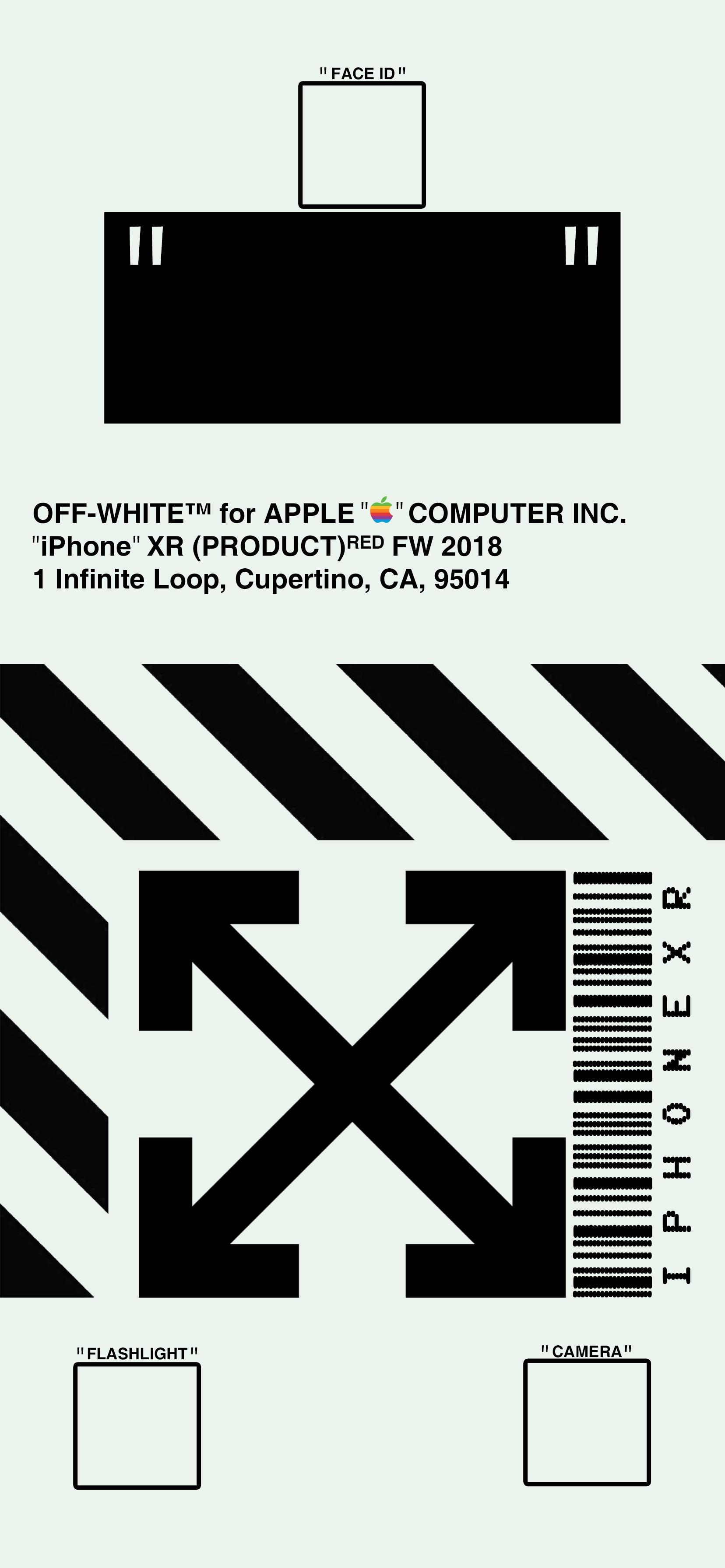Off White Wallpaper Iphone Xr - HD Wallpaper 