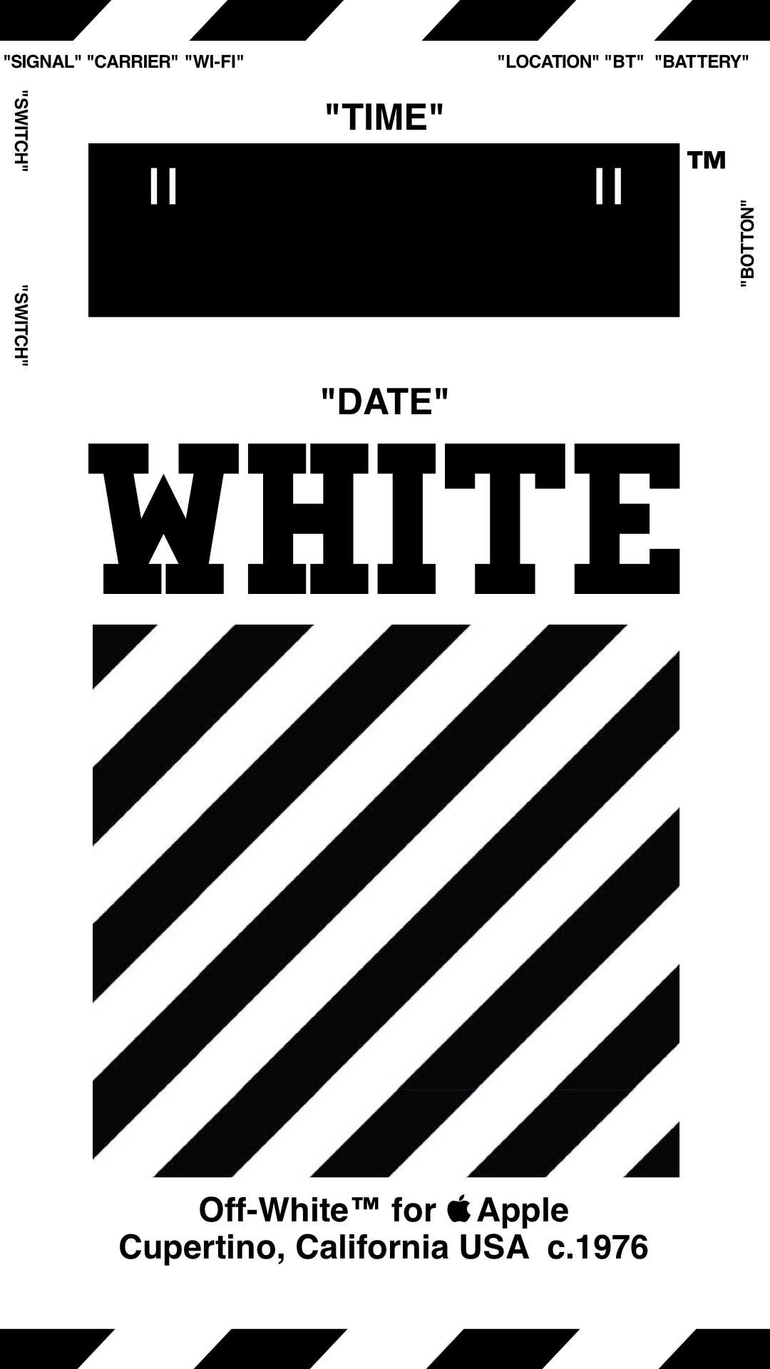 Off White Background Iphone - HD Wallpaper 