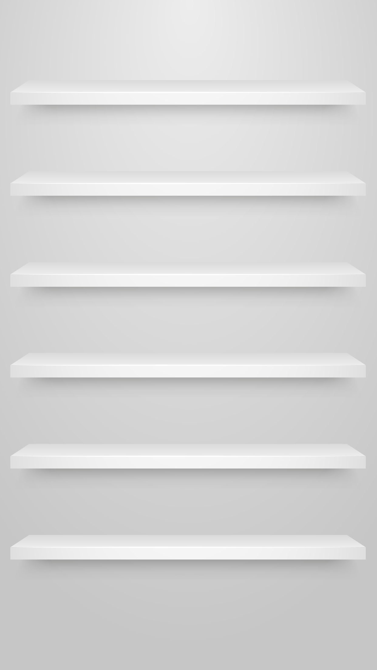 White Iphone Home Screen - HD Wallpaper 