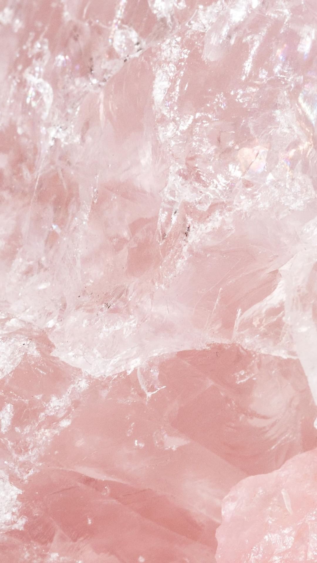 Rose Quartz Iphone Background - HD Wallpaper 