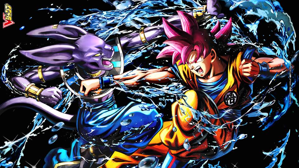 Dbz Wallpaper - Dragon Ball Super Goku Vs Beerus - HD Wallpaper 