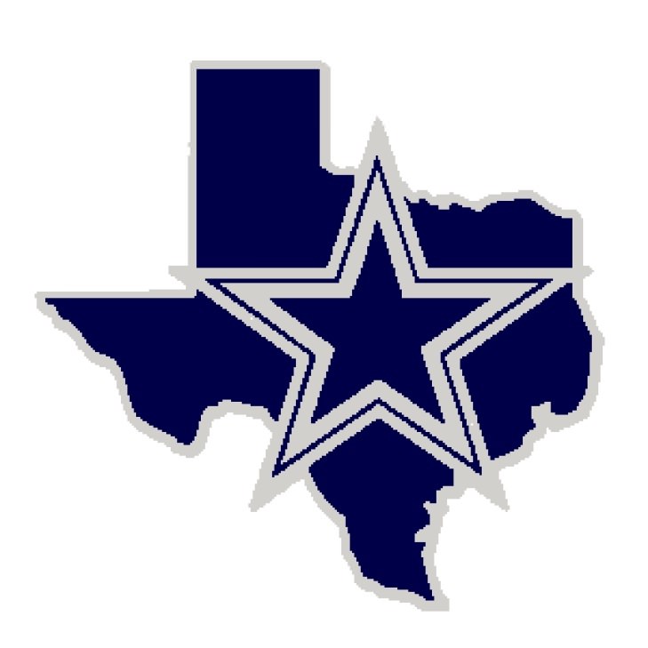 Free Dallas Cowboys Clip Art - Dallas Cowboy Star In Texas - HD Wallpaper 