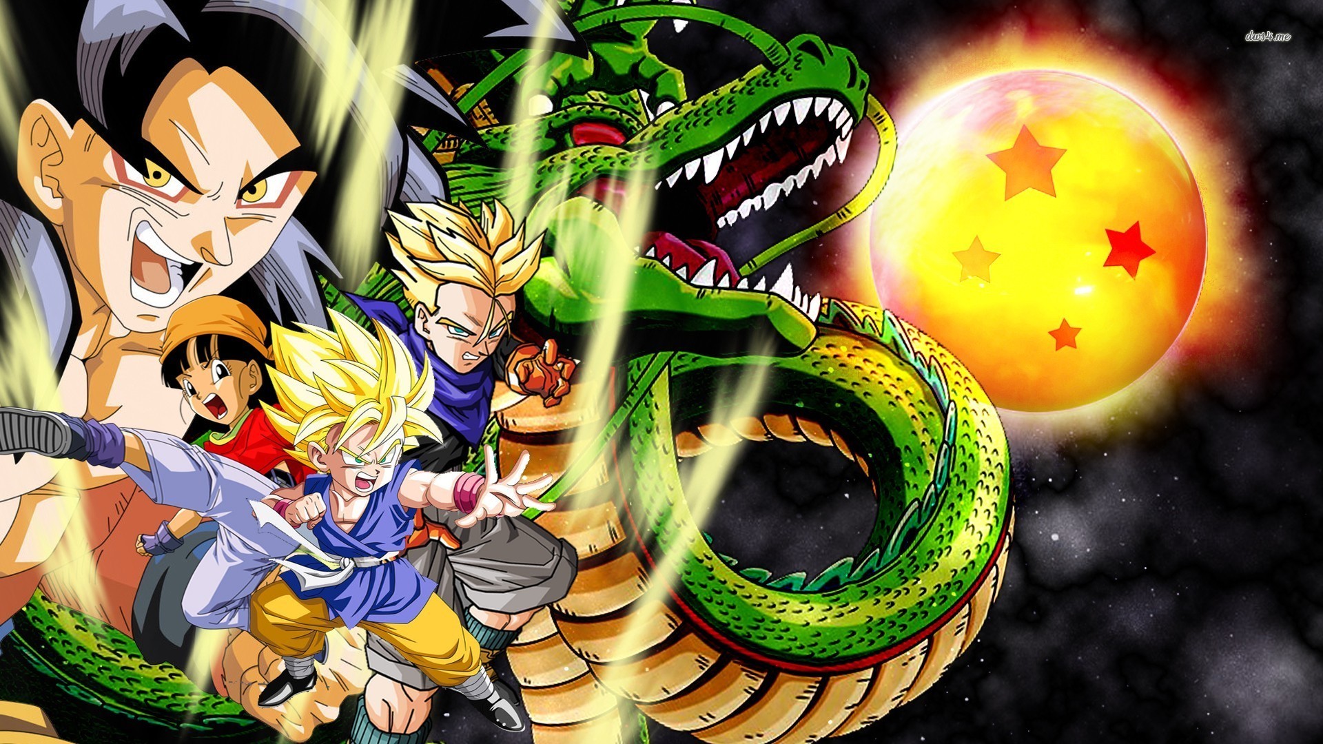 Dbz Gt Wallpapers - Dragon Ball Gt Wallpaper 4k - HD Wallpaper 