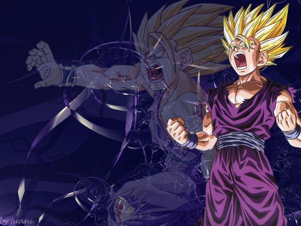 Gohan Ssj2 Wallpaper Hd - HD Wallpaper 