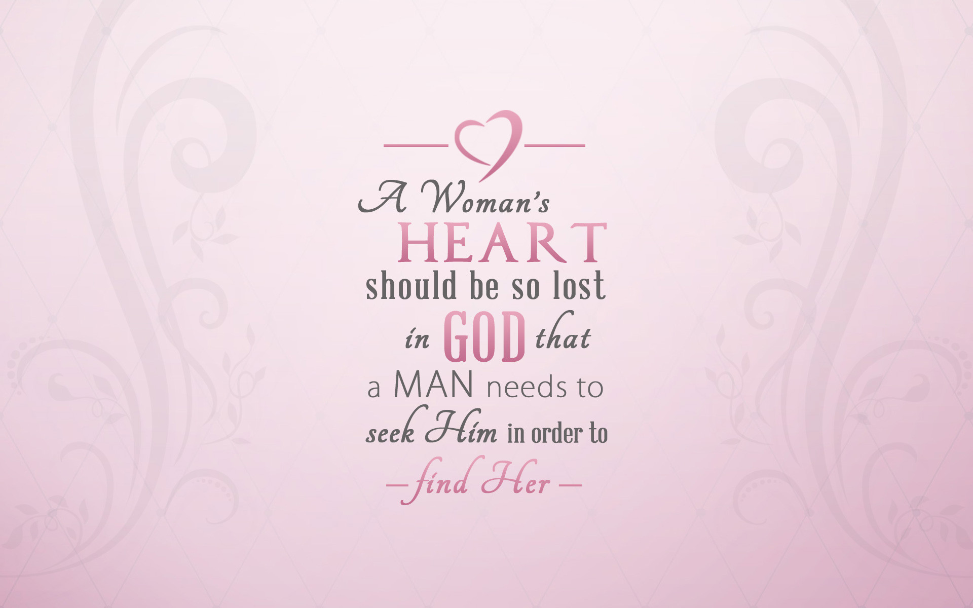 Woman S Heart Wallpaper - Christian Wallpaper For Women - HD Wallpaper 
