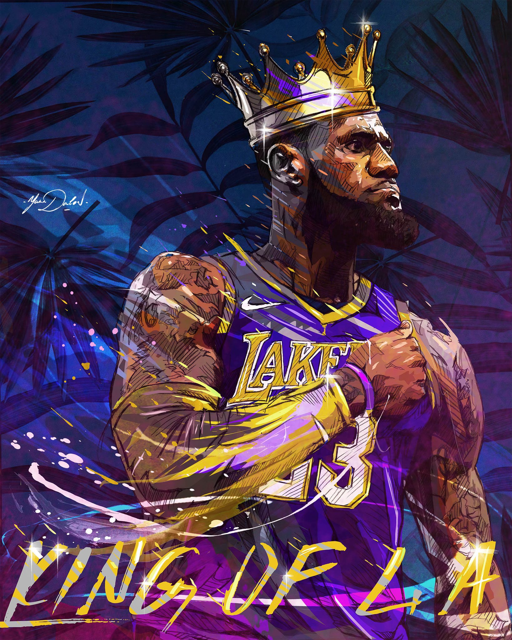 Lebron James Lakers 2018 Nba - Lebron James Lakers King - HD Wallpaper 