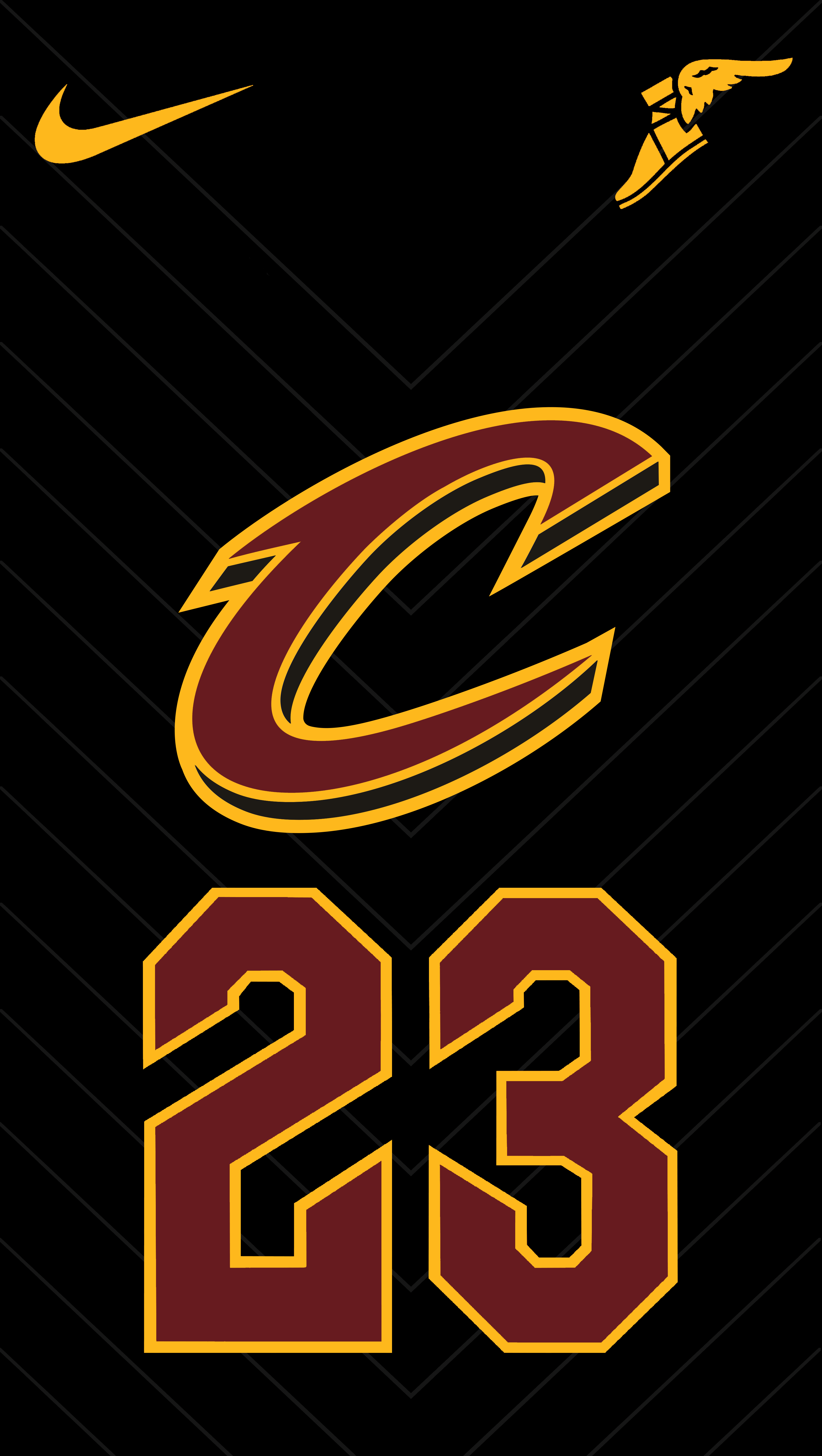 James Lebron Logo Hd Wallpaper For Iphone - HD Wallpaper 