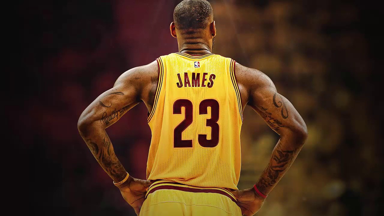 Lebron James Back - HD Wallpaper 