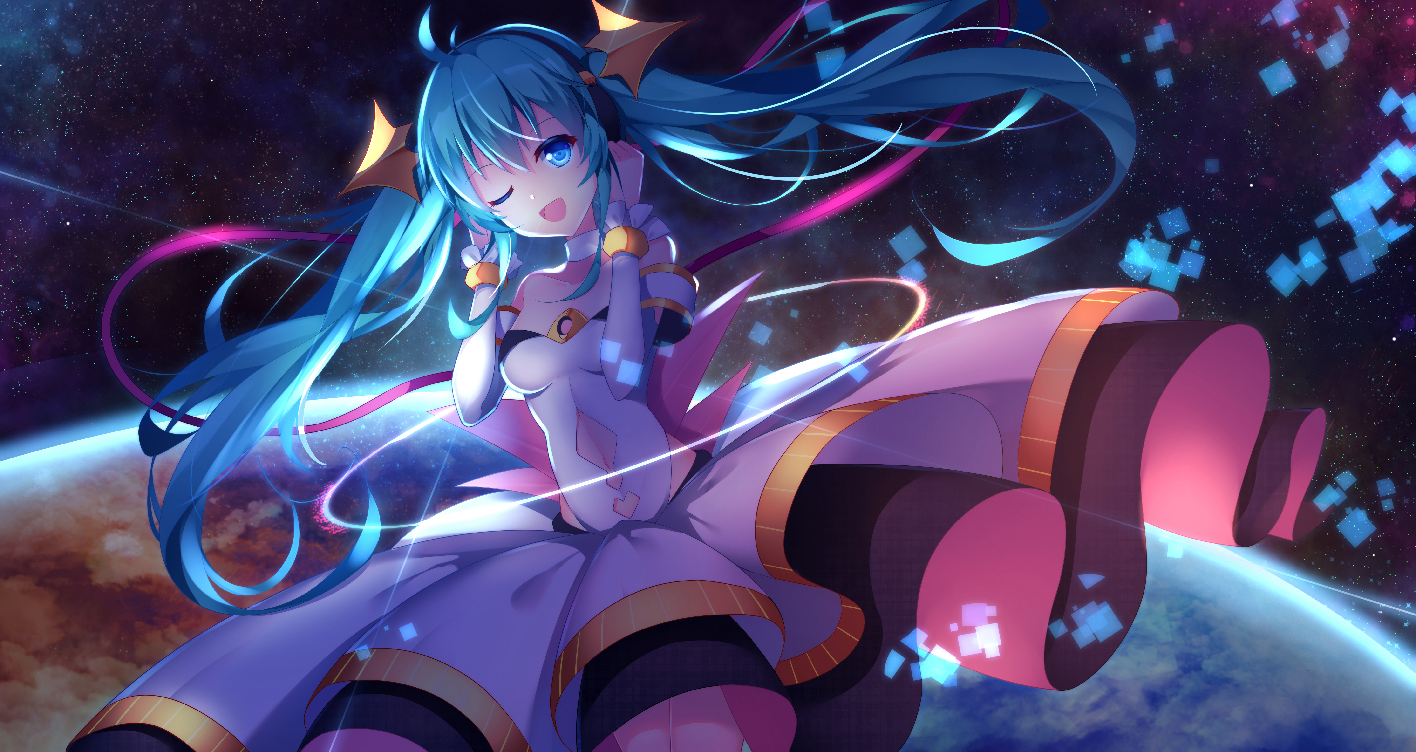 1080p Hatsune Miku Wallpaper Hd - HD Wallpaper 