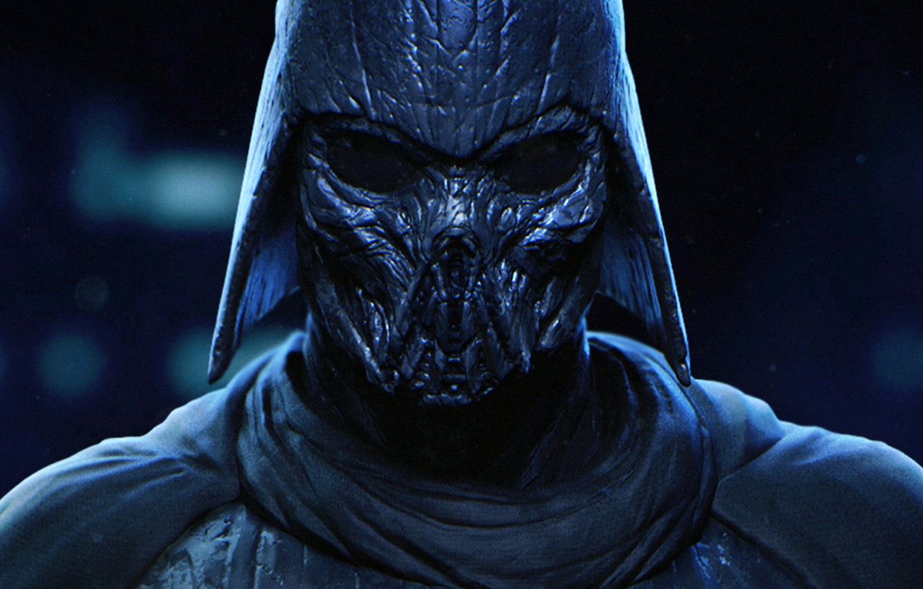 Photo Wallpaper Fiction, Art, Ghost, Villain, Star - Darth Vader Last Jedi - HD Wallpaper 